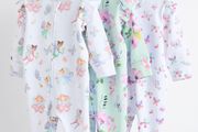 Baby girl sleepsuits (12-18 months)