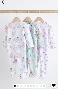 Baby girl sleepsuits (9-12 months)