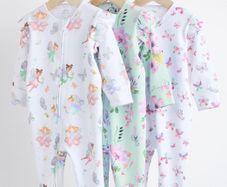 Baby girl sleepsuits (9-12 months)