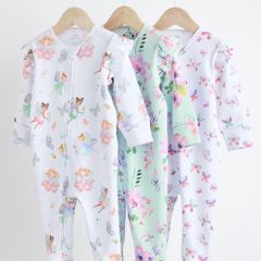 Baby girl sleepsuits (9-12 months)