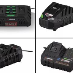 Parkside Regular Fast Dual Smart Bluetooth X20V Chargers. Parkside Performance Heavy Duty X20V Cordless Impact Wrench 1898NM 1/2 Inch Drive 2026 Model.Second Gen Smart Battery Fast Charger.