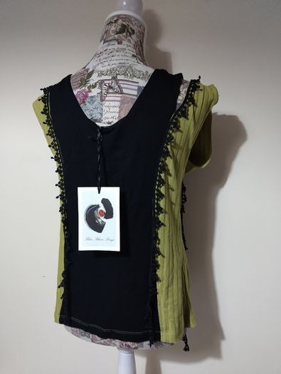 Bleu Blanc Rouge Top, New With Tags