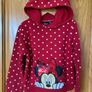 Disney Minnie Mouse Red Polka Dot Hoodie | 7-8 years Image 5