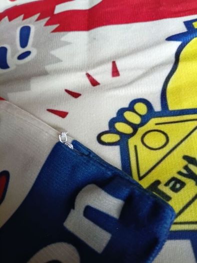 Mr Tayto Set. "Apron,Big Cushion Cover & Carrier Bag