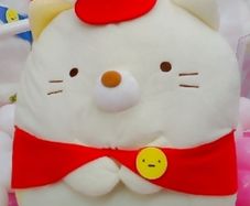 Sumikko Gurashi Neko Cat Drum Flute XL Plushie