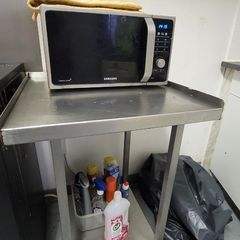 Stainless steel table