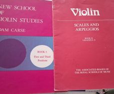 Violin music books