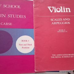 Violin music books
