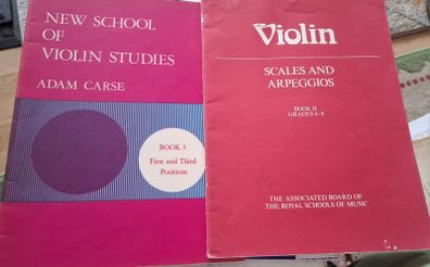 Violin music books