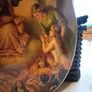 Oval vintage religious print, bought in Portugal, D18, post 8e Image 6