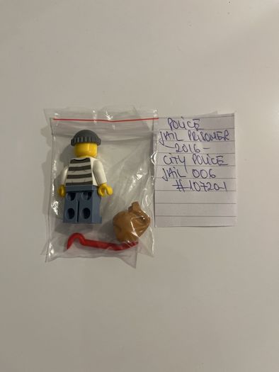 Lego City Police Jail Prisoner