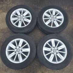 Genuine Volkswagen 15" Alloy Wheels & Tyres (195/65/R15)