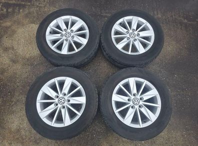 Genuine Volkswagen 15" Alloy Wheels & Tyres (195/65/R15)