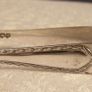 Antique Solid Silver Sugar Tongs, Sheffield 1922, Mappin and Webb, 18.2g Image 5