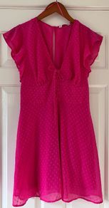 Ladies Pink Mini Dress by Stradivarius