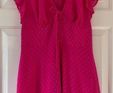 Ladies Pink Mini Dress by Stradivarius