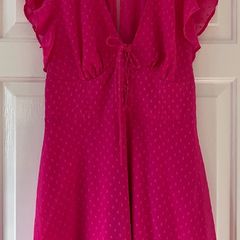 Ladies Pink Mini Dress by Stradivarius