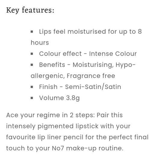 Only 2 Euro Each!! - No.7 Lip Beauty