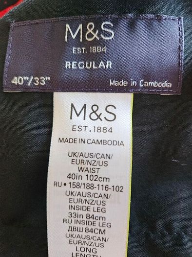 Mens M&S Grey Suit New