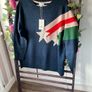 jumper bnwt navy patterned jumper size large Monsoon Image 7