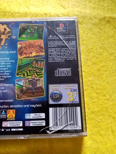 Break out PlayStation1 Ps1 PlayStation 2 ps2 games Original