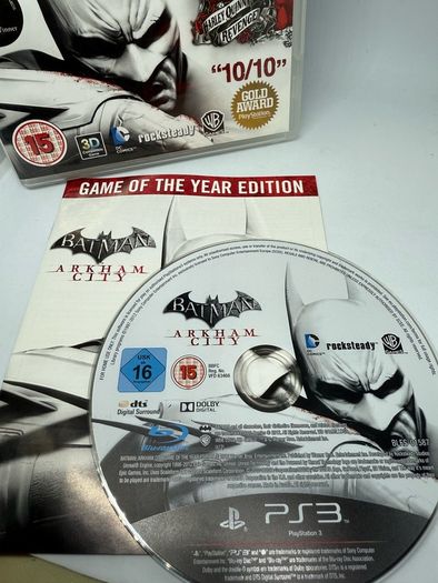 Batman City Game Of The Year Edition Ps3