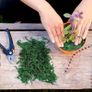 300g Artificial Moss - 10.6 Ounce Floral Decorative Fake Fresh Green Moss for Potted Plant Centerpieces, Terrariums, Decor, Life-Like Garden Lawn Grass Image 4