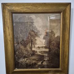 The cornfield, print, John Constable