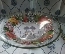Three Vintage Glass Items