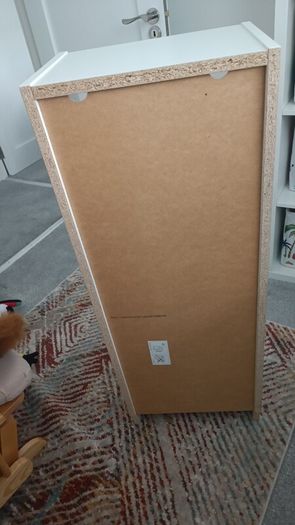 White shelf