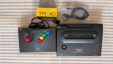 SNK Neo Geo AES 3-5 : Unibios 4.0 : Recapped : RGB Bypass : Modified