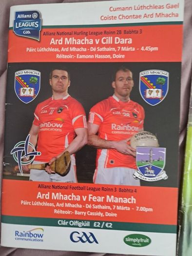 GAA Programmes x 20