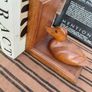 Vintage Wood Bookends Image 2