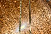 Pair of brass toasting forks