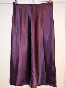 Gorgeous satin maxi skirt