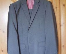 Mens 3 piece suit grey