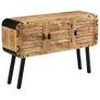 Sideboard Solid Mango Wood 120x30x76 cm Image 4