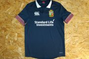 British and Irish Lions Rugby Jersey Shirt Canterbury (S) Britain Ireland Scotland Wales England Eire Irish Navy Blue Small