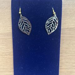 Gold tone earrings
