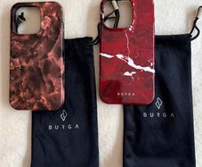 2 x BURGA iPhone 15pro cases
