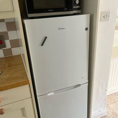 fridge freezer and microwave