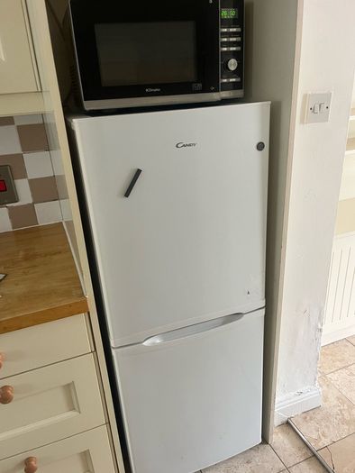 fridge freezer and microwave