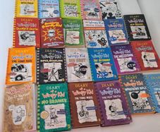 23 diary of wimpy kid books