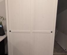 Wardrobe with sliding doors