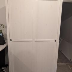 Wardrobe with sliding doors