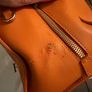 Genuine Furla Orange & Pink Leather Satchel Bag (With Pouch & Dustbag) - Terenure Image 4