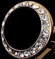 Gold Tone- Black Stone - Links For Men