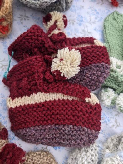Baby woolen boots