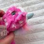 Little Live Pets Scruff-a-lots Cutie Cuts Series 2 Pink Unicorn Soft Plush approx. 11 cm. Used Please see photos Image 10