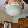 Antique vintage light shade fly catch Image 2